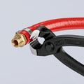 KNIPEX Ohrenklemmenzange 10 98 I220 poliert kunststoffüberzogen 220mm Produktbild img8 S