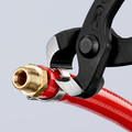 KNIPEX Ohrenklemmenzange 10 98 I220 poliert kunststoffüberzogen 220mm Produktbild img9 S