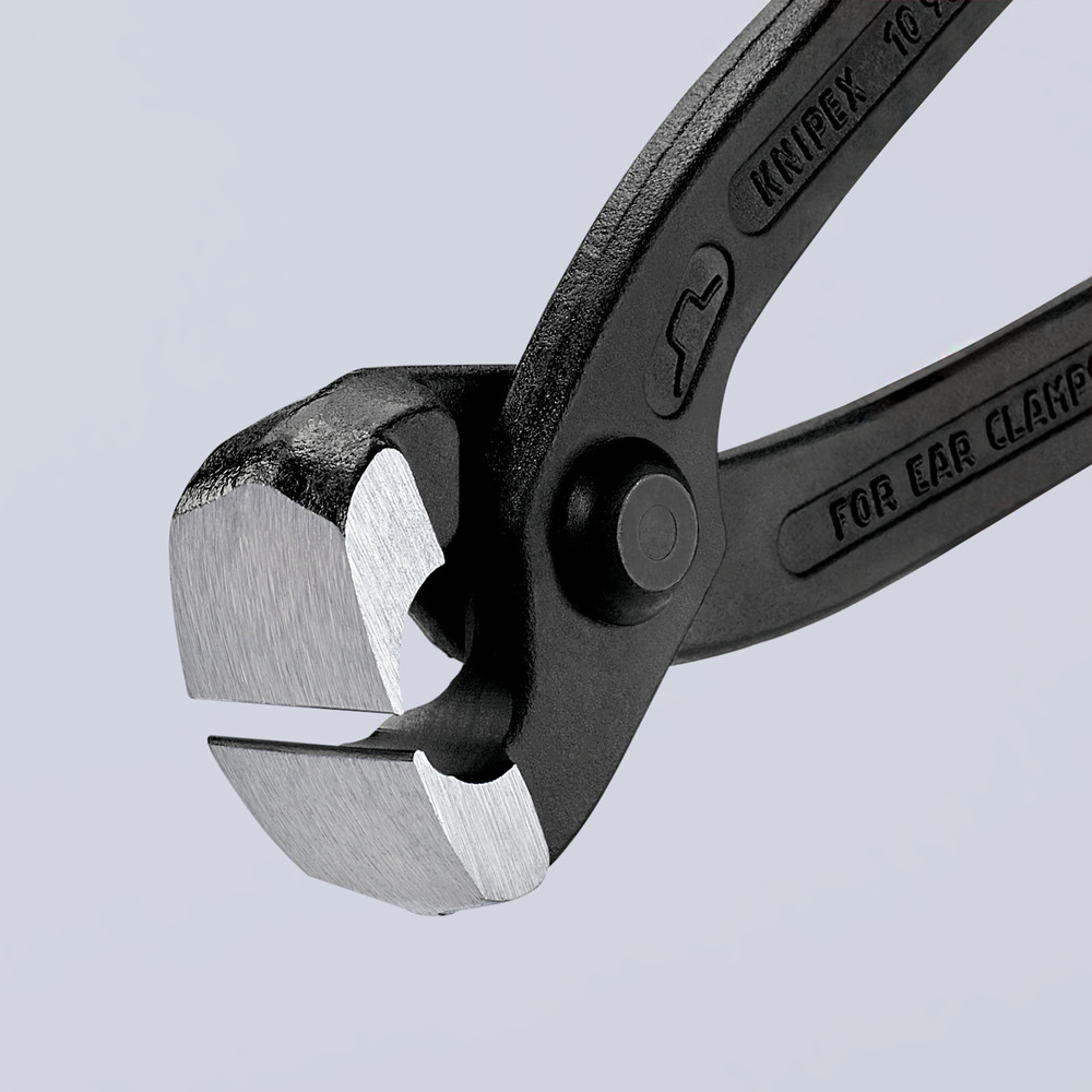 KNIPEX Ohrenklemmenzange 10 98 I220 poliert kunststoffüberzogen 220mm Produktbild img4 L