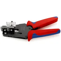 KNIPEX Präzisions-Abisolierzange mit Formmessern mit Mehrkomponenten-Hüllen brüniert Produktbild