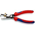 Produktbild von KNIPEX® - Abisolierzange StriX® 13 62 180 poliert Mehrkomponenten Ø5mm 10mm² 18