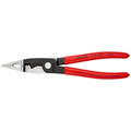 KNIPEX Elektro-Installationszange mit Kunststoff überzogen schwarz atramentiert Produktbild