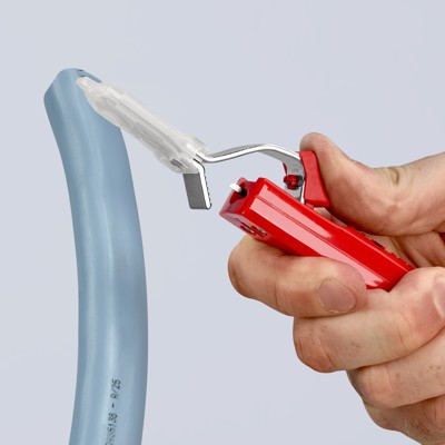 Produktbild von KNIPEX® - Abmantelungswerkzeug 16 20 165 SB ø8 - 28mm