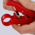 KNIPEX Abisolierwerkzeug 16 60 06 SB RG 11 RG 59 RG 6 RG7 Produktbild img3 S
