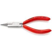 KNIPEX Rundzange mit Schneide 19 03 130 verchromt kunststoffüberzogen 130mm Produktbild
