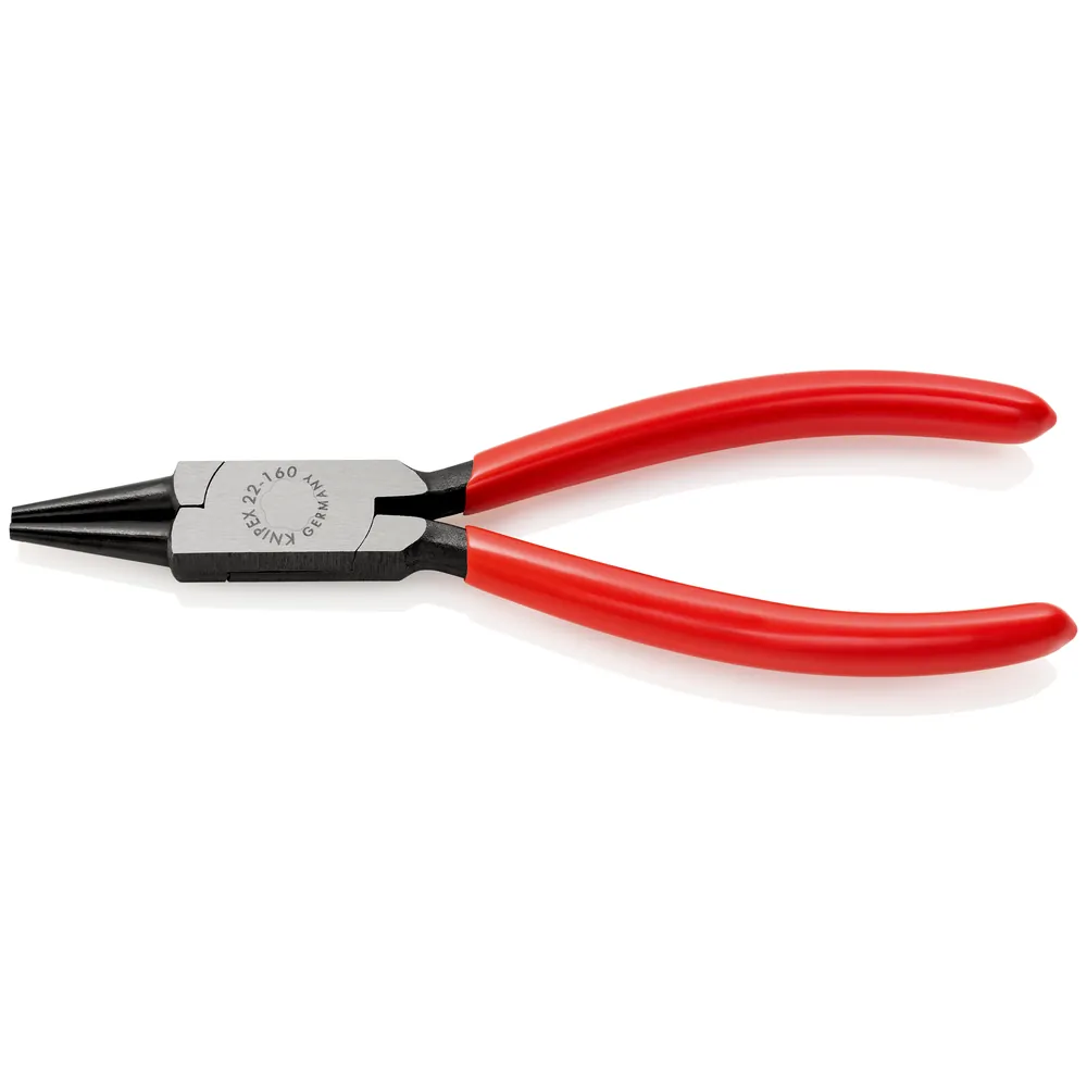 KNIPEX Rundzange mit Kunststoff überzogen schwarz atramentiert Produktbild img1 L