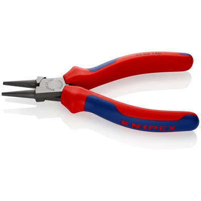 Produktbild von KNIPEX® - Rundzange 22 02 140 rund, spitz zulaufend poliert Mehrkomponenten 140