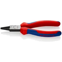 KNIPEX Rundzange mit Mehrkomponenten-Hüllen schwarz atramentiert Produktbild