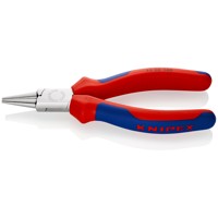 Produktbild von KNIPEX® - Rundzange 22 05 140 rund, spitz zulaufend verchromt Mehrkomp. 140mm