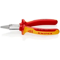KNIPEX Rundzange 22 06 160 rund, spitz zulaufend verchromt Mehrkomp. VDE 160mm Produktbild