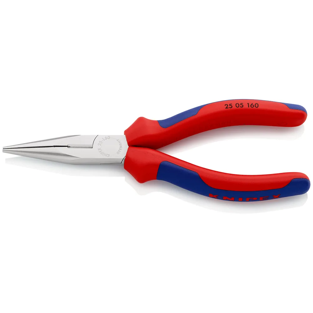 KNIPEX Radiozange 25 05 160 SB verchromt Mehrkomponenten 160mm Produktbild img1 L