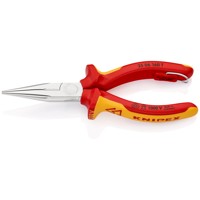 Produktbild von KNIPEX® - Radiozange 25 06 160 T verchromt Mehrkomp. mit Öse VDE isoliert 160mm