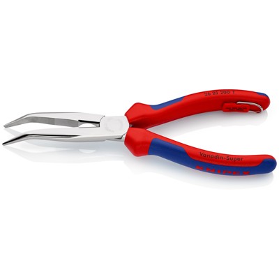 Produktbild von KNIPEX® - Storchschnabelzange 26 25 200 T verchromt Mehrkomp. mit Öse 40° 200mm