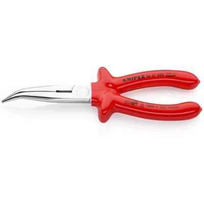 Produktbild von KNIPEX® - Storchschnabelzange 26 27 200 verchromt tauchisoliert 40° 200mm