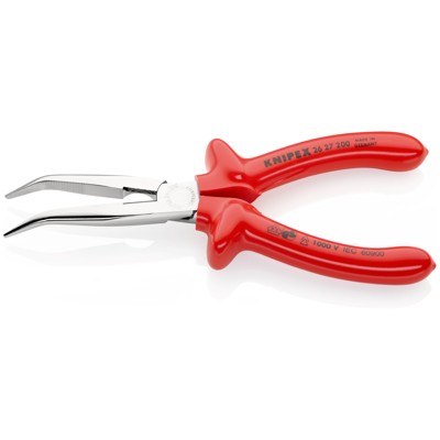 Produktbild von KNIPEX® - Storchschnabelzange 26 27 200 verchromt tauchisoliert 40° 200mm