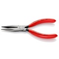 Produktbild von KNIPEX® - Langbeckzange 30 21 140 flachrund, spitz zulauf. poliert kstüberz. 14