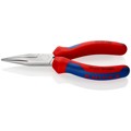 Produktbild von KNIPEX® - Langbeckzange 30 25 140 flachrund, spitz zulauf. verchr. MK 140mm