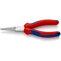 Produktbild von KNIPEX® - Langbeckzange 30 35 140 rund, spitz zulaufend verchromt Mehrkomp. 140