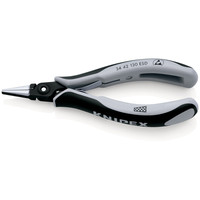 Produktbild von KNIPEX® - Präzisions-Elektr.-Greifz. 34 42 130 ESD flach poliert Mehrkomp. 130m