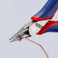 KNIPEX Elektronik-Greifzange 35 32 115 SB rund, sp. zulauf. spiegelp. MK 115mm Produktbild img3 S