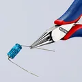 KNIPEX Elektronik-Greifzange 35 32 115 SB rund, sp. zulauf. spiegelp. MK 115mm Produktbild img4 S