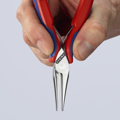 Produktbild von KNIPEX® - Elektronik-Greifzangen, mit durchgestecktem Gelenk mit Mehrkomponente