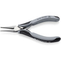 KNIPEX Elektronik-Greifzangen ESD, mit durchgestecktem Gelenk spiegelpoliert, mit Mehrkomponenten-Hüllen 145 mm 3552145ESD Produktbild img2 S