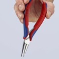 Produktbild von KNIPEX® - Elektronik-Greifzangen, mit durchgestecktem Gelenk spiegelpoliert, mi