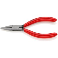 Produktbild von KNIPEX® - Greifzange 37 21 125 flach, spitz zulaufend poliert kstüberz. 125mm