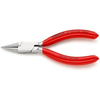 Produktbild von KNIPEX® - Greifzange 37 43 125 rund, spitz zulaufend verchromt kstüberz. 125mm