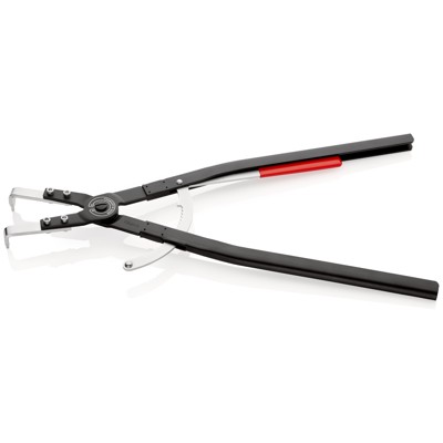 Produktbild von KNIPEX® - Innen-Sicherungsringzange 44 20 J61 abgewinkelt ohne Hülle 252-400mm