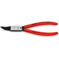 KNIPEX Sicherungsringzange für Innenringe in Bohrungen 45° gewinkelt mit Kunststoff überzogen schwarz atramentiert Produktbild