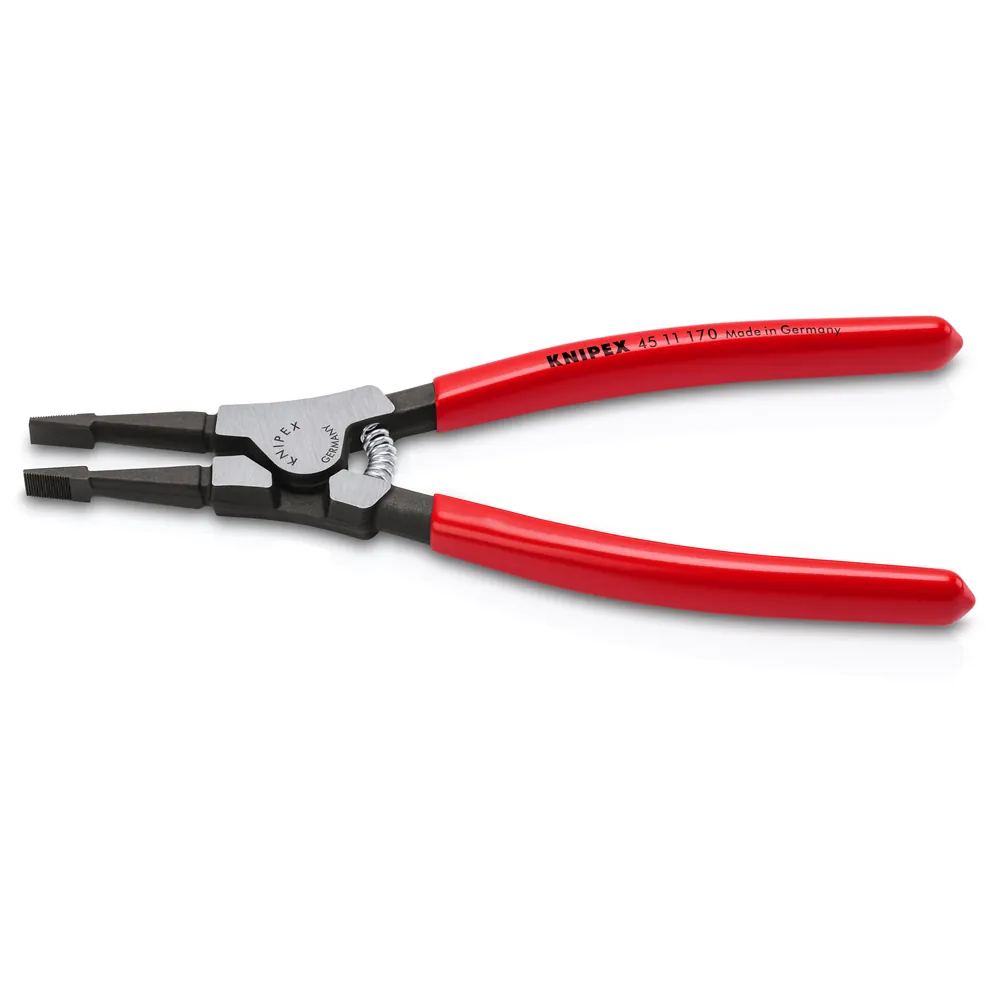KNIPEX Montagezangen, für Sprengringe auf Wellen brüniert, mit Kunststoff überzogen 170 mm 4511170 Produktbild img2 L