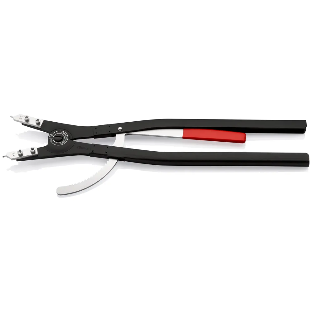 KNIPEX Sicherungsringzange für Außenringe auf Wellen schwarz pulverbeschichtet Produktbild img1 L