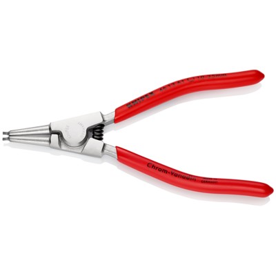 Produktbild von KNIPEX® - Außen-Sicherungsringzange 46 13 A1 gerade verchromt kstüberz. 10-25mm