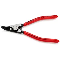 KNIPEX Sicherungsringzange für Außenringe auf Wellen 45° gewinkelt mit Kunststoff überzogen schwarz atramentiert Produktbild