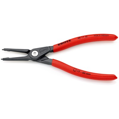 Produktbild von KNIPEX® - Innen-Sicherungsringzange 48 11 J2 gerade kunststoffüberz. 19-60mm