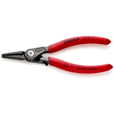 Produktbild von KNIPEX® - Innen-Sicherungsringzange 48 31 J1 gerade kunststoffüberz. 12-25mm