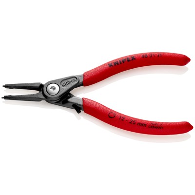 Produktbild von KNIPEX® - Innen-Sicherungsringzange 48 31 J1 gerade kunststoffüberz. 12-25mm