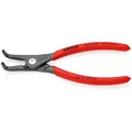 KNIPEX Präzisions-Sicherungsringzange für Außenringe auf Wellen mit rutschhemmendem Kunststoff überzogen grau atramentiert Produktbild