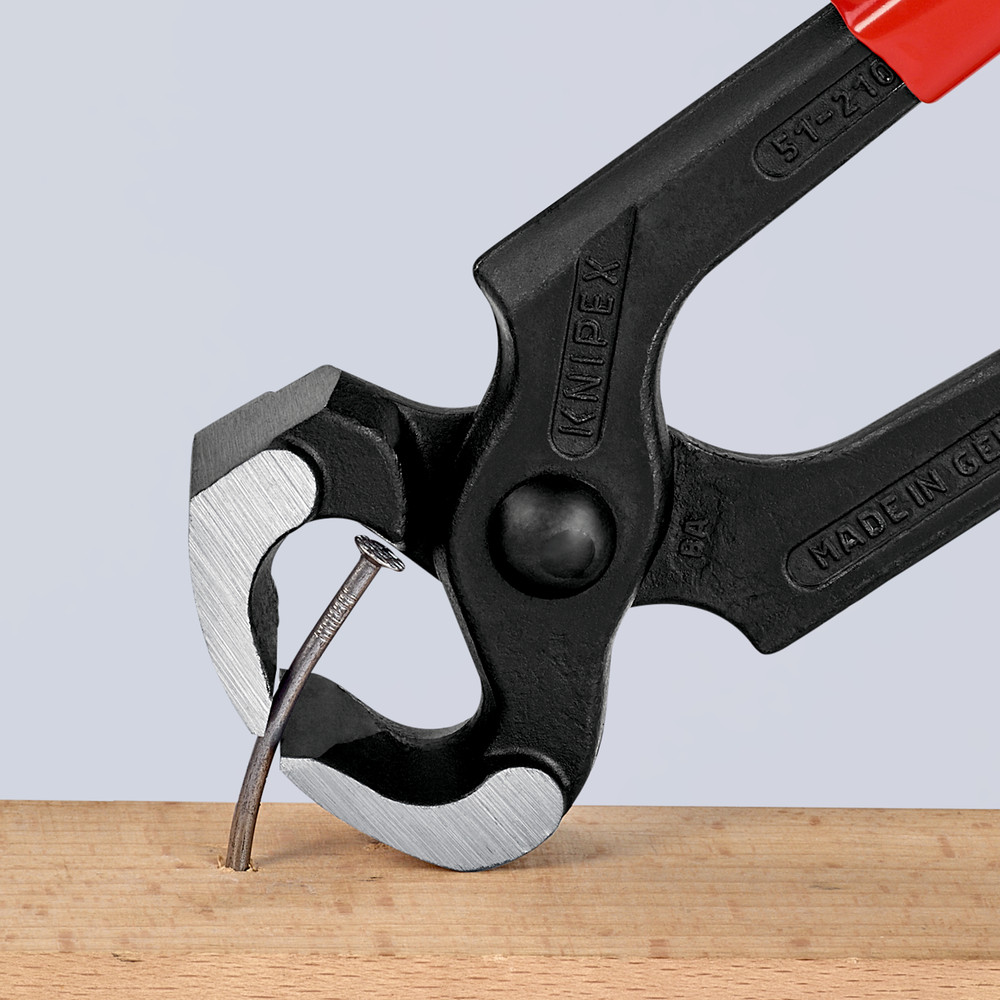 KNIPEX Hammerzange 51 01 210 poliert kunststoffüberzogen 210mm Produktbild img4 L