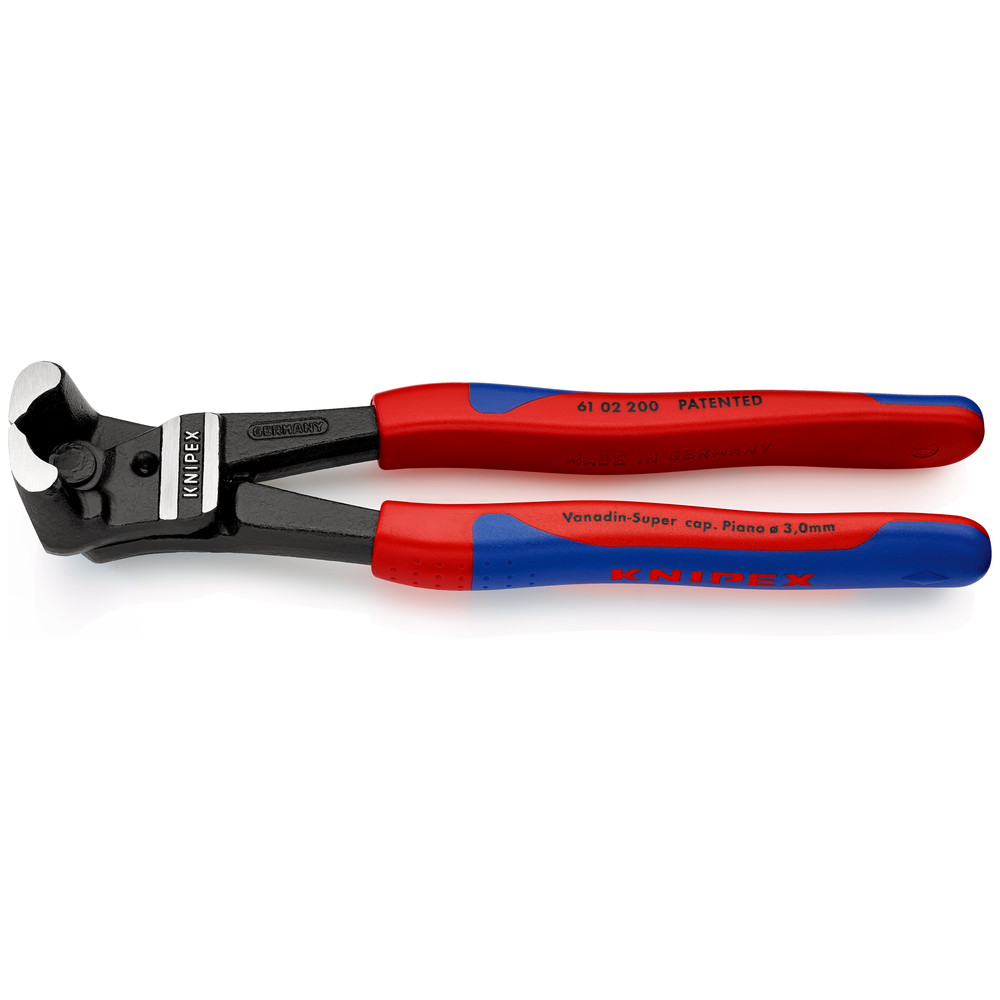 KNIPEX Bolzen-Vornschneider 61 02 200 poliert Mehrkomponenten 200mm Produktbild img1 L