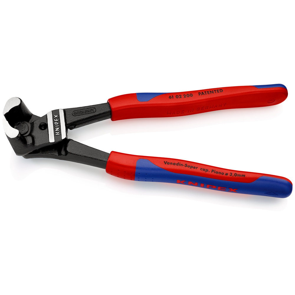 KNIPEX Bolzen-Vornschneider 61 02 200 poliert Mehrkomponenten 200mm Produktbild img2 L