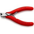 Produktbild von KNIPEX® - Elektronik-Vornschneider 64 11 115 spiegelpoliert kunststoffüberz. 11