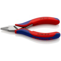 Produktbild von KNIPEX® - Elektronik-Vornschneider 64 22 115 spiegelpoliert Mehrkomponenten 115