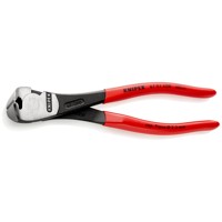 Produktbild von KNIPEX® - Kraft-Vornschneider 67 01 200 poliert kunststoffüberzogen 200mm