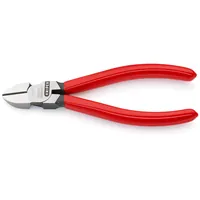 KNIPEX Seitenschneider mit Kunststoff überzogen schwarz atramentiert Produktbild