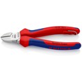 Produktbild von KNIPEX® - Seitenschneider 70 05 160 T verchromt Mehrkomponenten mit Öse 160mm