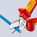 KNIPEX Seitenschneider 70 06 160 verchromt Mehrkomponenten VDE isoliert 160mm Produktbild img6 S
