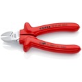 Produktbild von KNIPEX® - Seitenschneider 70 07 160 verchromt tauchisoliert 160mm